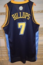 Denver Nuggets Chauncey Billups Sewn Logos vtg Jersey Stitched Men's XL Adidas