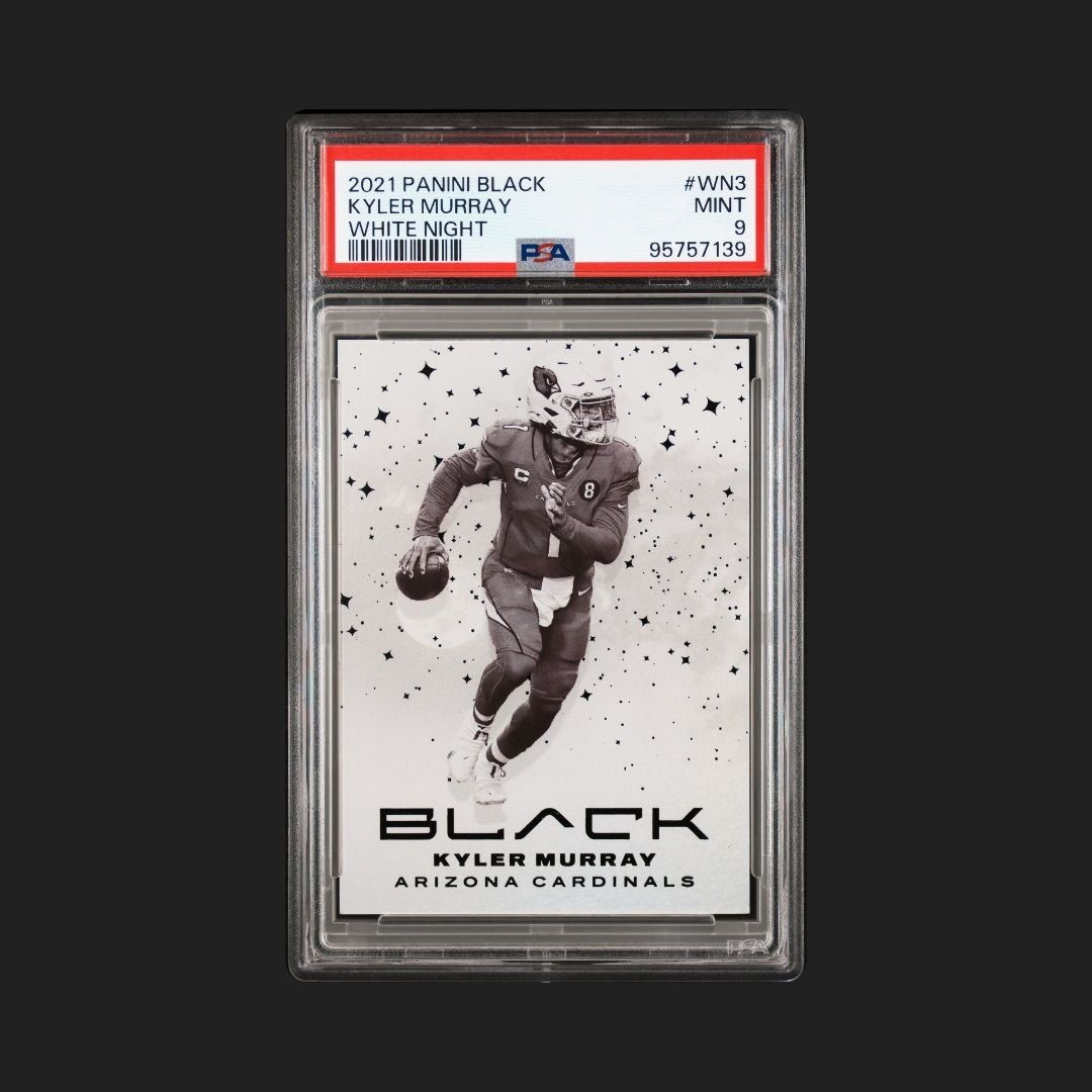 2021 Panini Black White Night Kyler Murray SSP PSA 9 Mint Arizona Cardinals