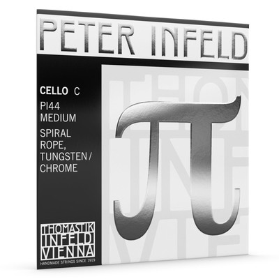 Peter Infeld Cello G-String - Flexible with Medium Tension 14 and 4/4 Scale -...