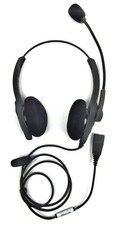VXi Passport 21P Headset Duo Noise-Canceling On-Ear Corded 202777