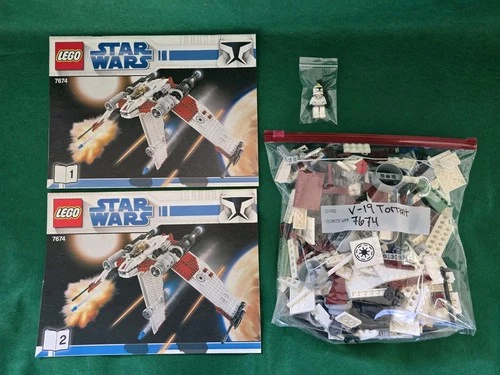 Lego Star Wars T-19 Torrent 7674 100% Complete - No Box