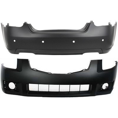 62022ZK30B 85022ZK40B New Bumper Covers Fascias Set of 2 Front and Rear Pair