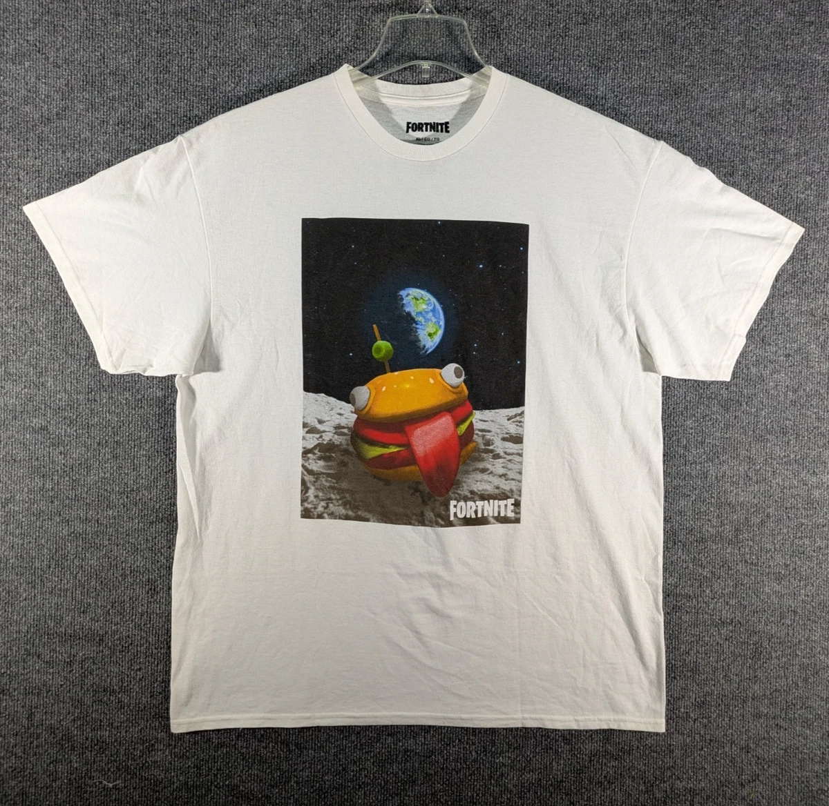Fortnite T-shirt con logo, maglietta a maniche corte in cotone, maglietta con videogiochi Battle Royale, per ragazzi e ragazze, ufficiale 9-16 anni, multicolore, 13-14 Years