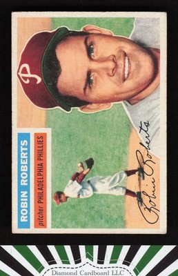1956 Topps #180 Robin Roberts VGEX [NICELY CENTERED] q