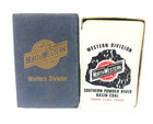 Vtg Chicago North Western Coal Train Playing Cards 2 Jokers & No Jack Of Hrt  — photo 1