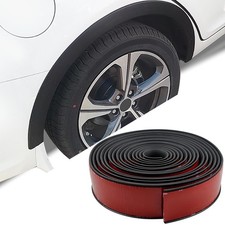 20Ft Car Wheel Arch Trim Fender Flares Arches Wing Expander Car Trim Eyebrow Kit