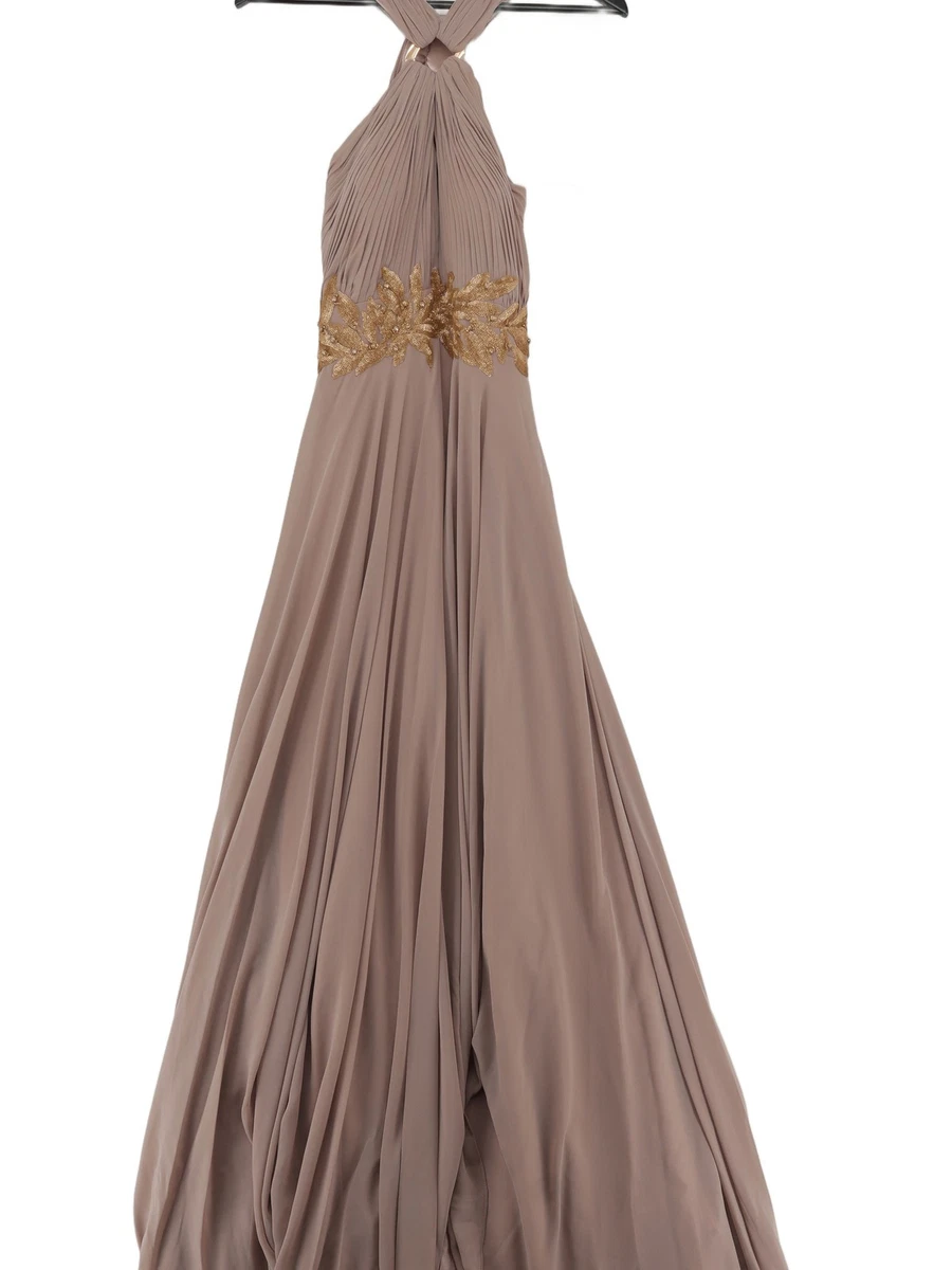 Brown Halter Maxi Dresses for Women for sale | eBay UK