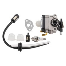 Brush Cutter Carburetor kit Lawn Mower Gasket Fuel Line Fuel Filter Hot