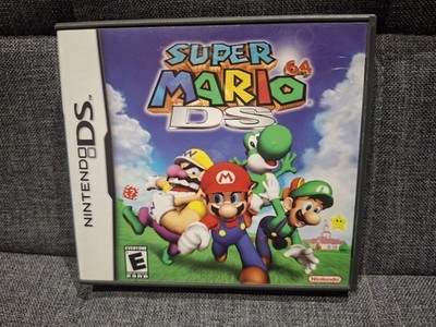 Super Mario 64 DS (USA Version) - Nintendo DS Spiel mit Box und Anleitung - NEUWERTIG