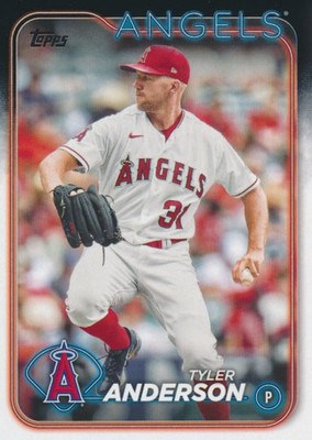 2024 Topps #248 TYLER ANDERSON - Los Angeles Angels