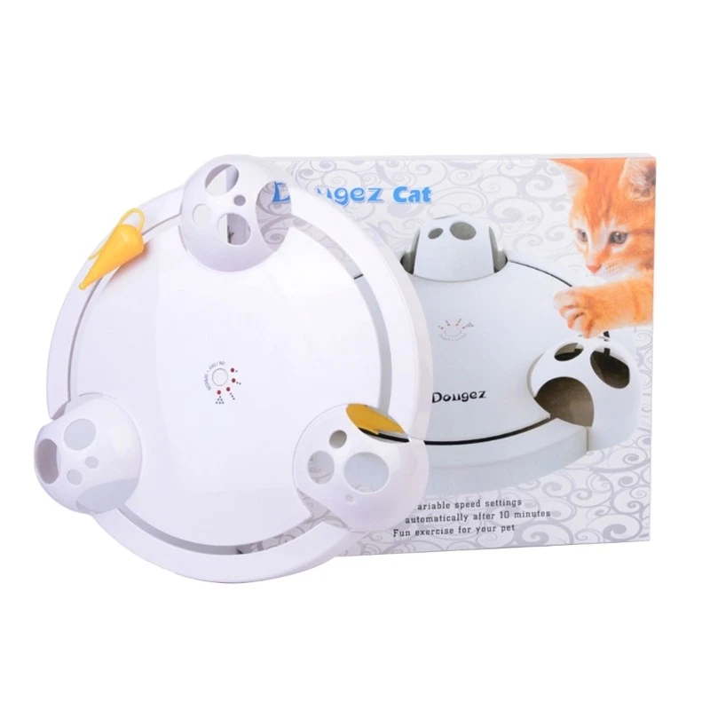 Cats Electric Toy for Indoor Cats Interactive Kitten Toy Moving Mouse Toy