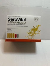 SeroVital Advanced 120 Capsules +60 Tablets 30 Day Dietary Supplement Sero Vital