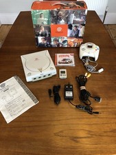 SEGA Dreamcast Console HKT-3000 Boxed + Manual.  NTSC-J Dream PSU installed.