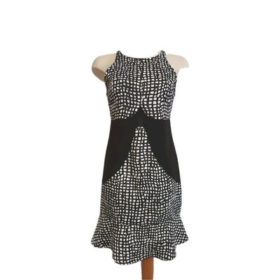 Cooper St Ladies  Black White  Dress Size 6 EUC