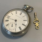 Works! Antique 1886 Waltham Farringdon D Grade Pocket Watch 18s 7j