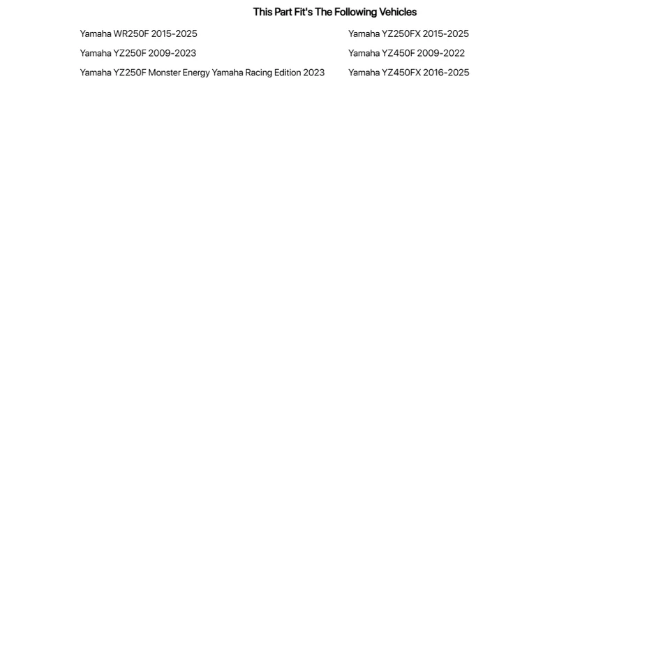 T.M. Kit deslizante y deslizante Designworks SX edición de fábrica azul para YAMAHA YZ450F Foto 2 de 2