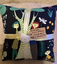 Handmade Stig Lindberg Lustgården - Swedish Design  Cushion
