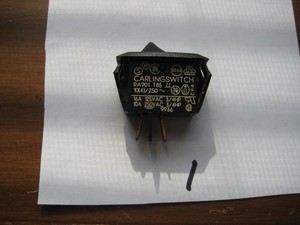 Reclaimed Carling Furnace Rocker Door Snap In Switch RA901T85