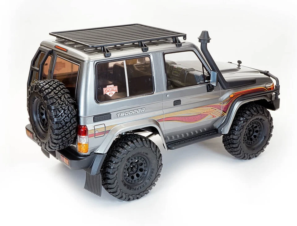 Camión sobre orugas FTX 1:10 Outback Trooper 4x4 RTR RC - gris - Imagen 3 de 4