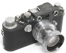  Leica IIIC gray No. 389279K with 2/5cm Summitar Wartime1941. full original