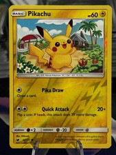 Pikachu Reverse Holo - Sun & Moon: Crimson Invasion 30/111 - NM on eBay