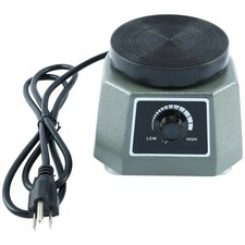 4" Round Dental Lab Oscillator Variable Speed Shaker Mixing Plaster Vibrator