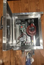 Stainless Steel  Vented Enclosure Box W / Rego Propane Regulator LV4403TR9