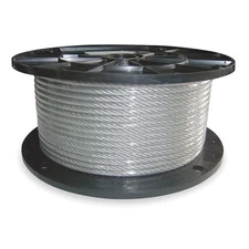 Manufacturer Varies Cable,0.027 In,L 500 Ft,WLL 25 Lb 2TAJ4 Manufacturer Varies