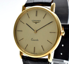 Orologio Uomo Vintage anni '80 [N MINT] Longines Quarzo 150 6885 Quadrante Oro 32mm GIAPPONE