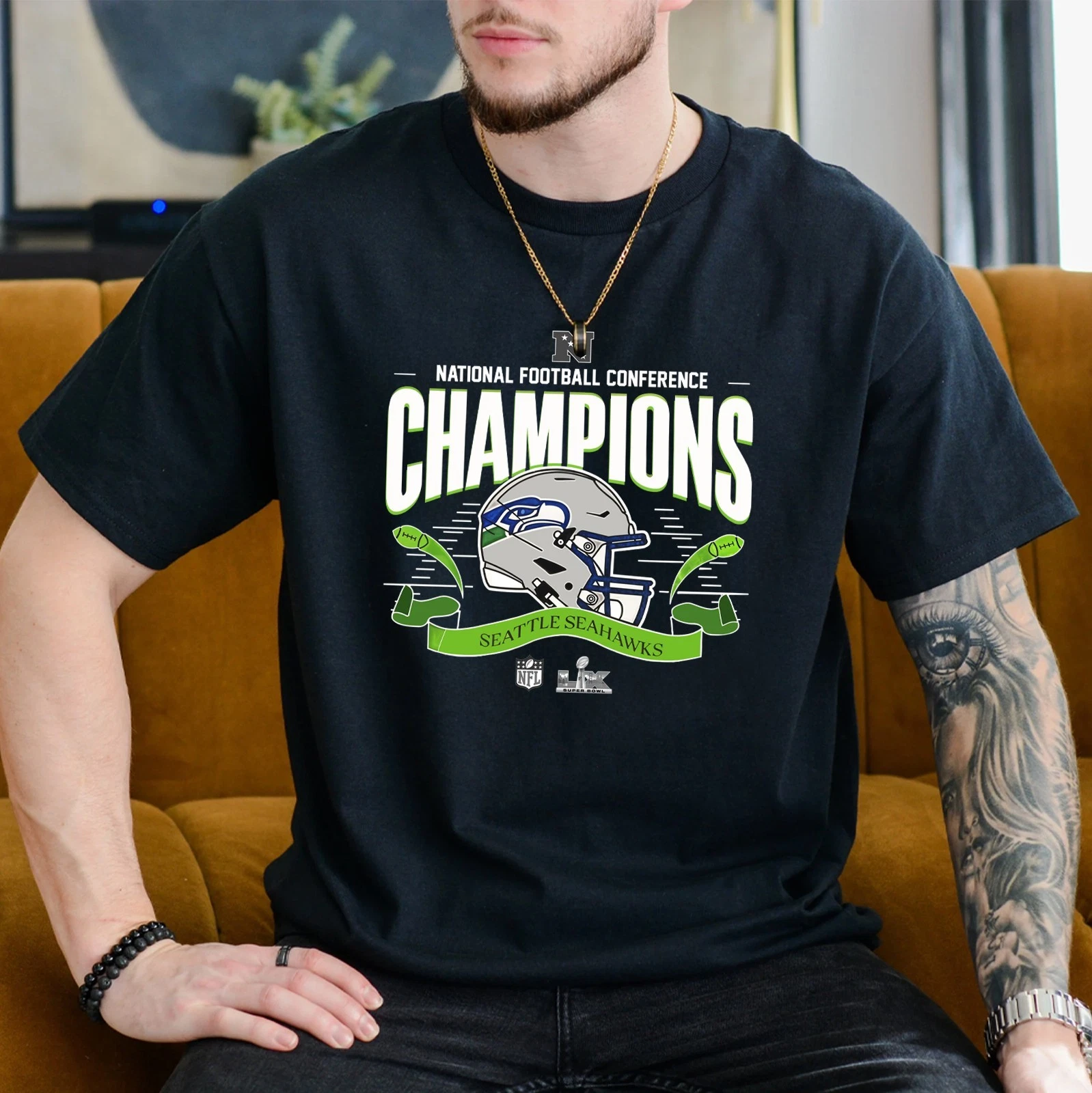 Seattle Seahawks 2025 NFC Conference Championship TShirt