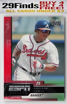 Andruw Jones 2005 Upper Deck ESPN #6 Atlanta Braves