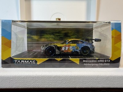  Tarmac Mercedes-AMG GT3 Nürburgring 24h 2020 1:64 Diecast Hobby 64 #2 