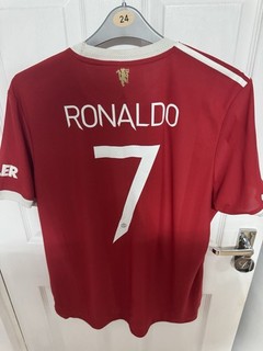 Manchester United Home Shirt 21/22 XL Authentic HEAT.RDY RONALDO #7