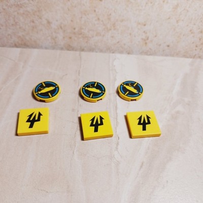LEGO Submarine Trident Set Lot of 3 Computer Periscope Screen Scuba Diver Gear