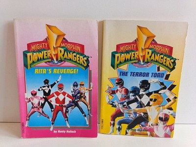 Mighty Morphin Power Rangers Books The Terror Toad And Rita's Revenge