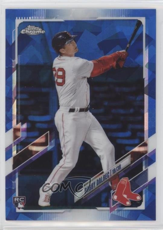 2021 Topps Chrome Sapphire Edition Bobby Dalbec #26 Rookie RC 0u2j
