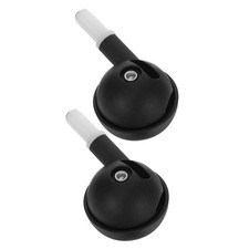  2 Pcs Roues De Déambulateur Ensemble Poussette Pneu Remplacement Pivotantes