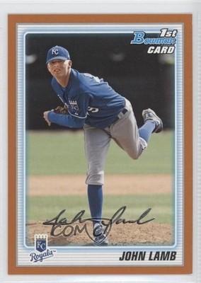 2010 Bowman Prospects Orange 86/250 John Lamb #BP57 sh7
