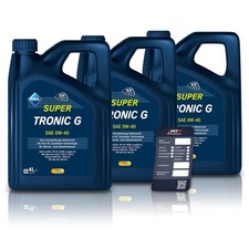 3x 4 L = 12 LITER ARAL SUPERTRONIC SUPER TRONIC G 0W-40 MOTOR-�L MOTOREN-�L