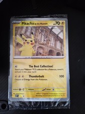 Pokémon x Natural History Museum: Pikachu at the Museum (Sealed) Promo Card