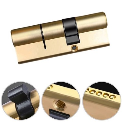 Anti-Theft Door Lock Anti-Picking Mechanism For Interior And Exterior Use