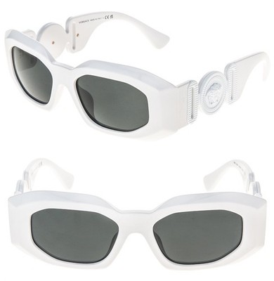 小物 VERSACE Vintage sunglasses Medusa y2k Maxi Medusa Biggie Sunglasses Black,Silver | VERSACE US
