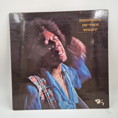 LP Jimi Hendrix - Hendrix In The West Barckay 80 448 Rock Psychedelic Vinyl