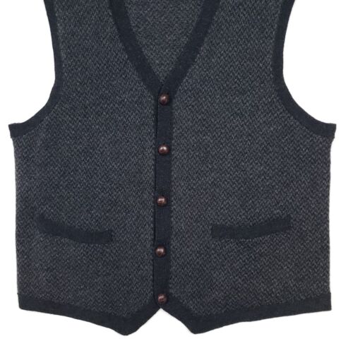 Polo Ralph Lauren Sweater Vest XL Men Waistcoat Wool Knit Button Up Grey BNWOT - Picture 3 of 12