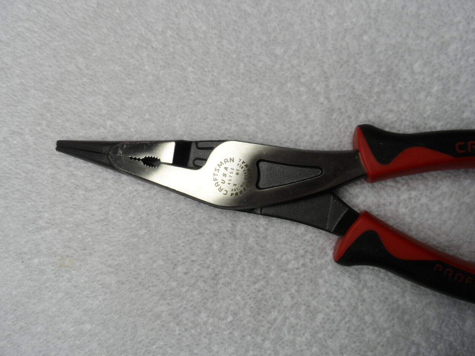 Craftsman Professional 8 Slip Joint Long Nose Pliers, USA NOS