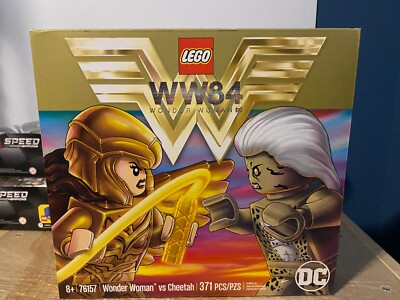 Lego WONDER WOMAN Vs CHEETAH WW84 Set 76157 Sealed Retired