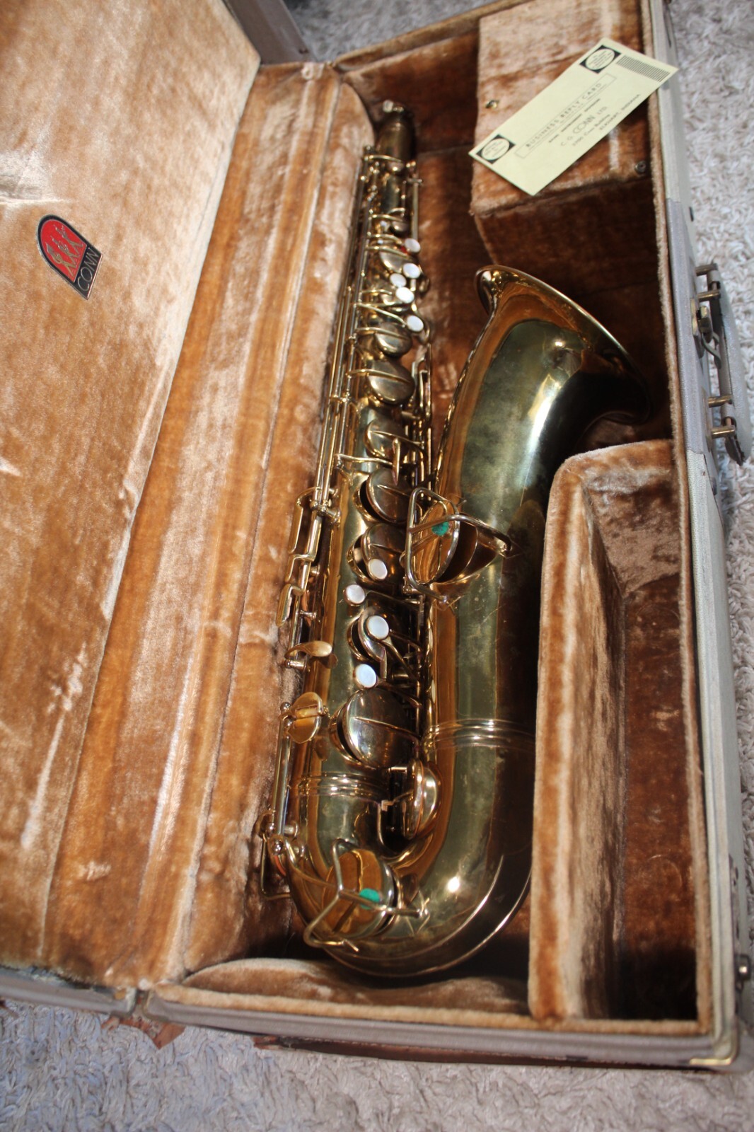 Vintage Conn Tenor Saxophone 1920's eBay