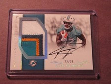 Kenyan Drake 2016 National Treasures Silver 4 Color Jersey Autograph RC S#22/25 