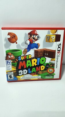 Super Mario 3D Land (Nintendo 3DS, 2011) Complete In Box With Manual, Tested