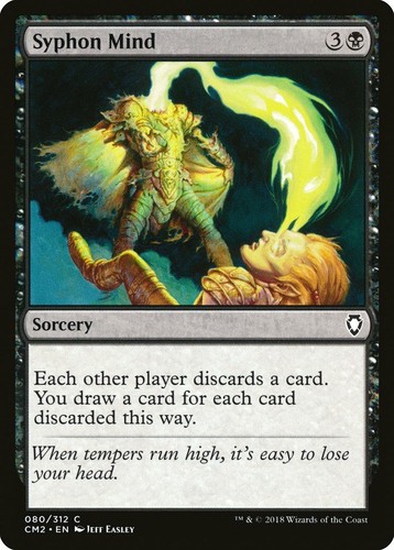 吸心/Syphon Mind 英語 foil 1x Syphon Mind - NM - Commander Set - SPARROW MAGIC | eBay